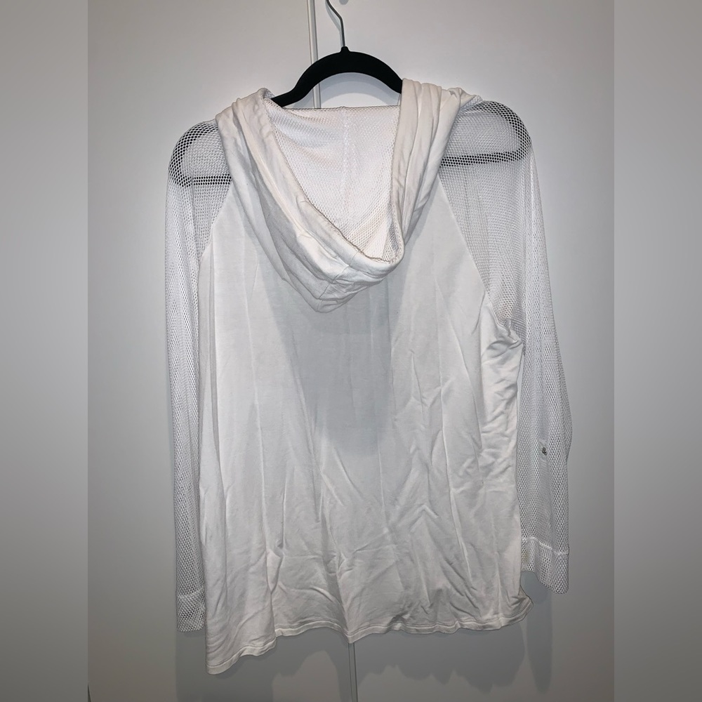 Ruby Rd. White Mesh Jacket - Picture 6 of 6